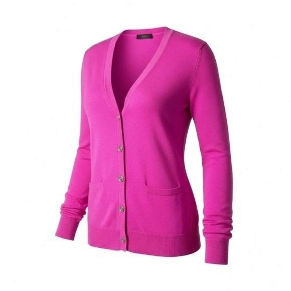 J.Crew Womens V-Neck Button Front Cardigan Size S